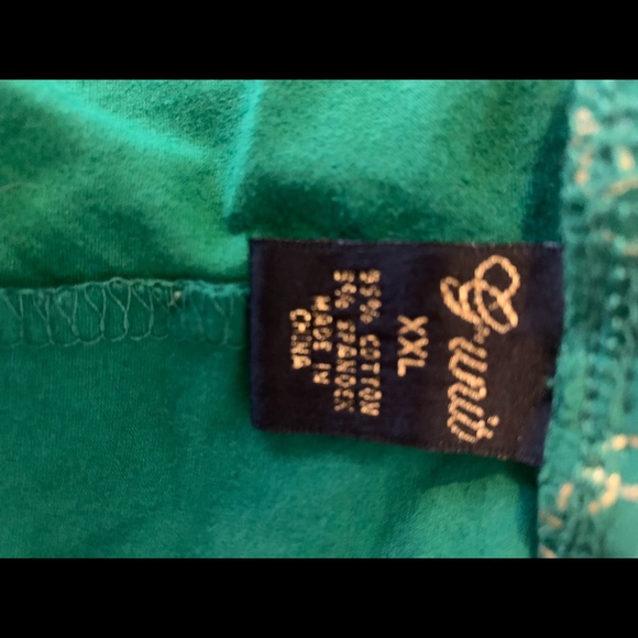 🎈Gold & Green top - Picture 4 of 7